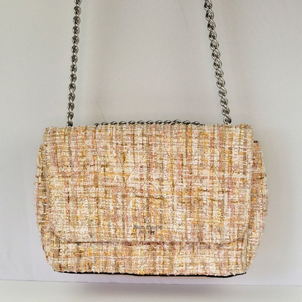 Kate Spade Briar Lane Quilted Tweed Mini Emelyn Bag NWOT! - Picture 3 of 15